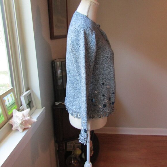 Coldwater Creek Button Embellished Cardigan Sweater XS - Picture 5 of 7